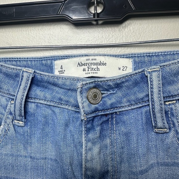 Abercrombie And Fitch Jeans Women’s Size 4/27. Bejeweled. Distressed. - Picture 3 of 7